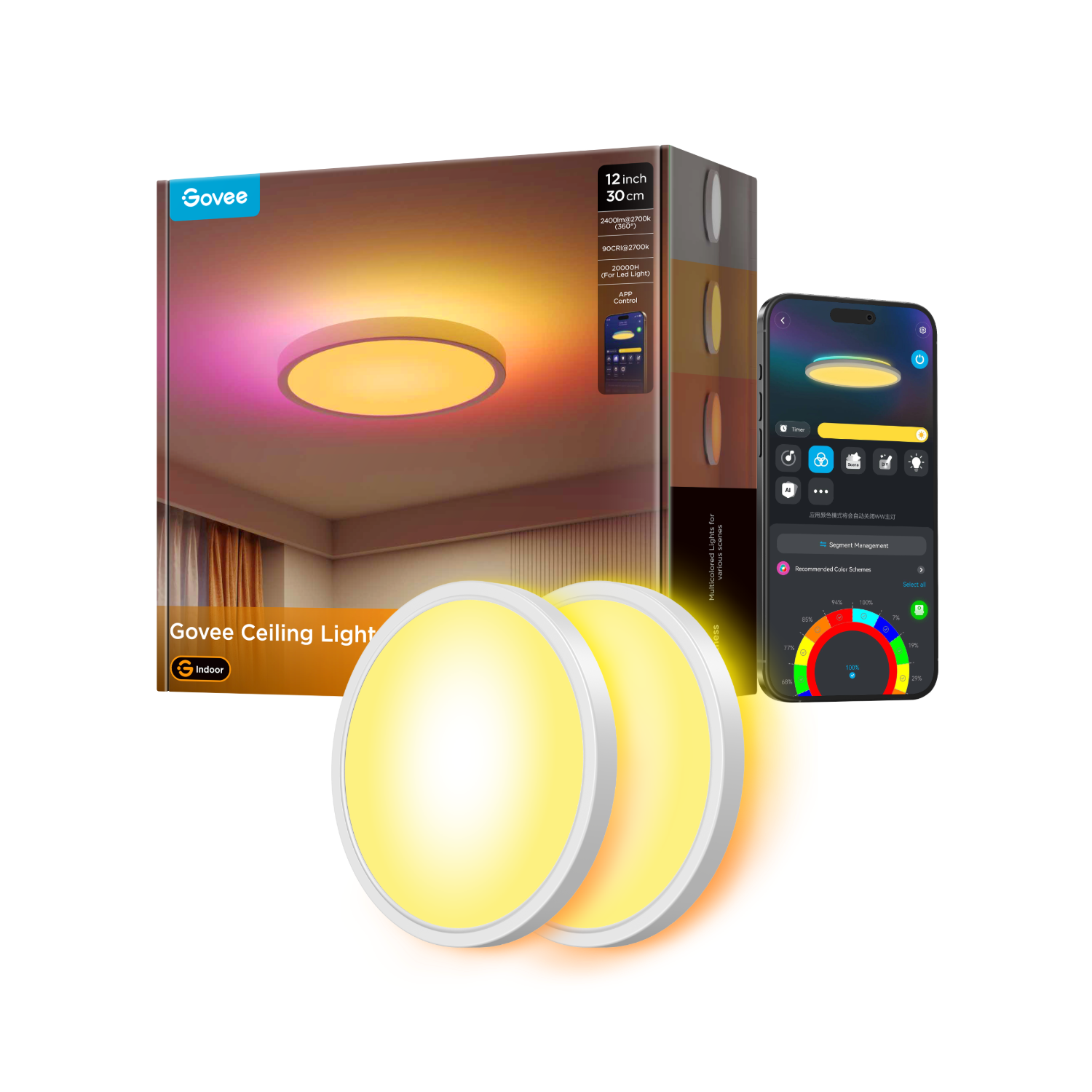 Govee RGBIC LED Strip Lights With Protective Coating - 1 Roll