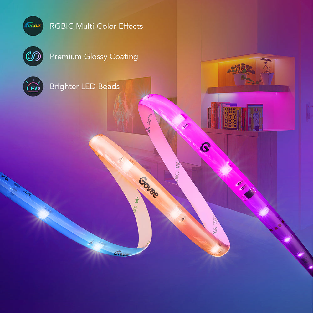 Govee RGBIC LED Strip Lights With Protective Coating - 1